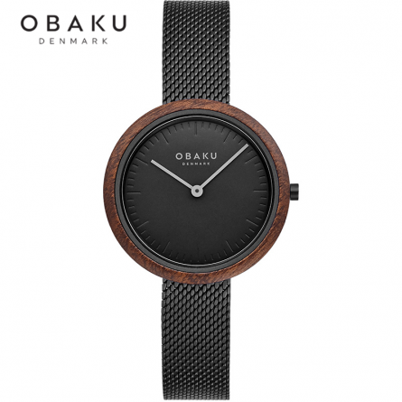 Montre Trae Lille - Charcoal - OBAKU Montre Trae Lille - Charcoal - OBAKU