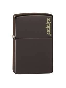 Briquet Zippo Logo - Brown...