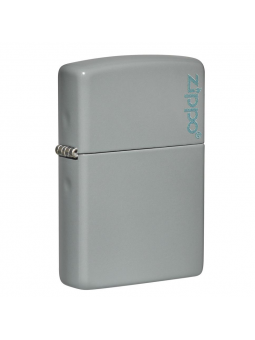 Briquet Zippo Logo - Flat Grey