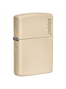 Briquet Flat Sand - Logo Zippo