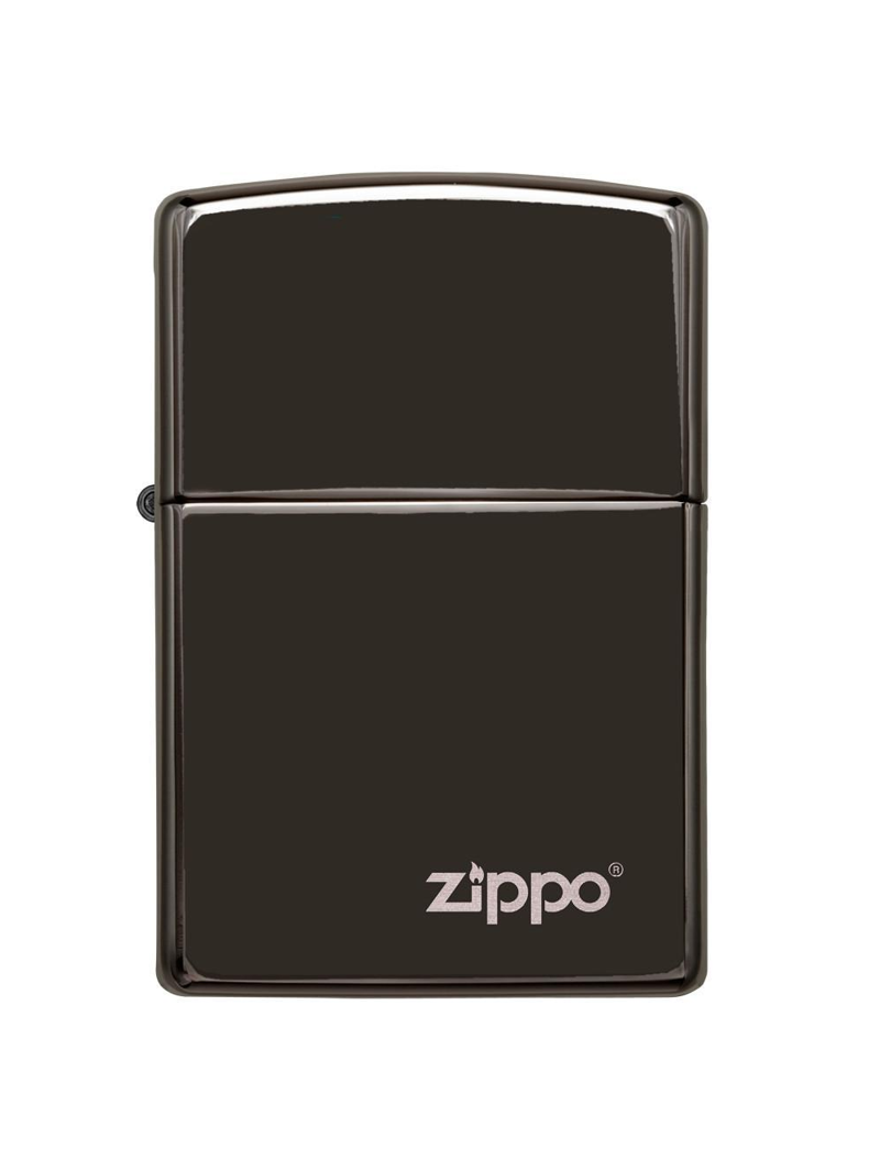 Zippo Logo Ebony - Noir