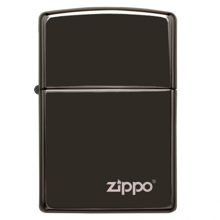 Zippo Logo Ebony - Noir