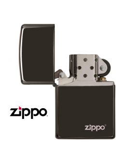 Zippo Logo Ebony - Noir