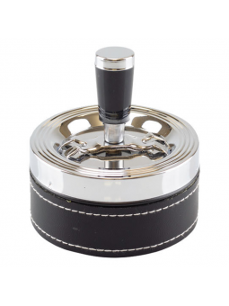 Cendrier à poussoir rond -...