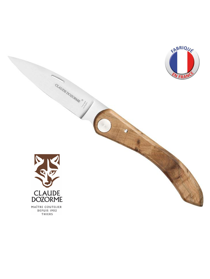 Couteau Le Capucin de nos campagnes - Claude Dozorme - Bois de Genévrier