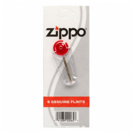 Kit Zippo Essence + Mèche + Blister Avec 6 Pierres Tout Zippo D'Origine