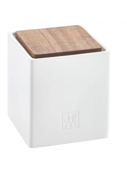 Boîte en céramique - blanc...