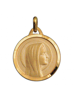 Médaille ronde Vierge -...