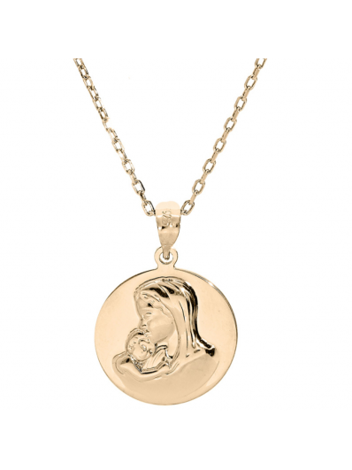 Médaille en or ou en argent avec gravure personnalisée de votre nom ou d'un  message