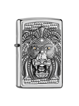 Art Lion - ZIPPO - Chrome...