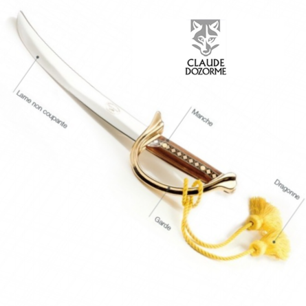 Sabre à Champagne Laguiole - Manche Genévrier