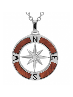 Collier Rose des Vents -...