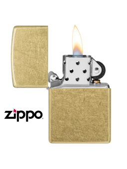 Zippo Street Brass - Doré
