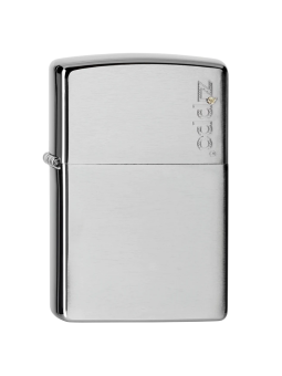 Zippo Chrome brossé - Logo