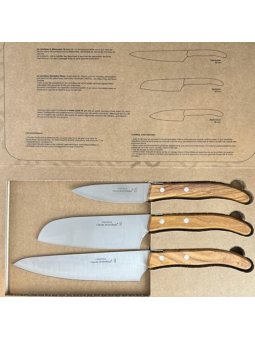 Coffret 3 couteaux...