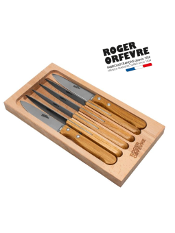 Coffret 6 couteaux Steak...