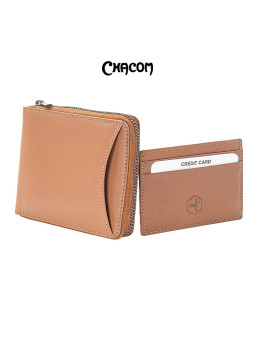 Porte feuille cuir Chacom -...