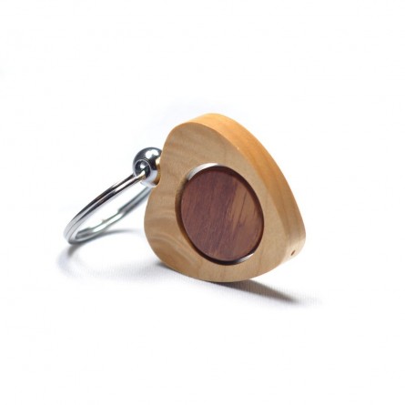 Porte-Clés Bois Gravés Personnalisés – Cadeau Original Pour Collègue, Ami, Anniversaire Ou Noël - 3