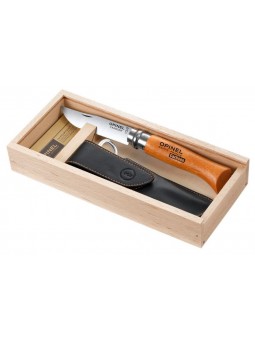 Opinel n°8 Carbone avec étui