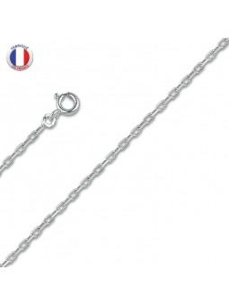 Chaîne argent - Maille forçat