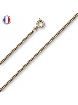 Chaîne plaqué or - Maille...