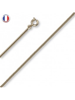 Chaîne plaqué or - Maille...