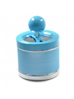 Cendrier à poussoir - Bleu...