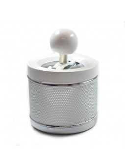 Cendrier à poussoir - Blanc