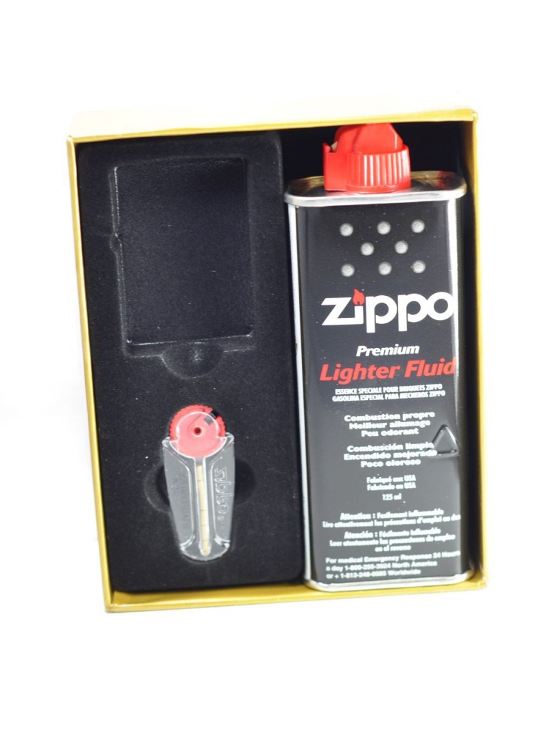 Coffret Essence + Pierres Zippo