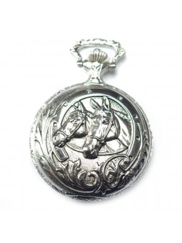 Montre de poche Cheval -...