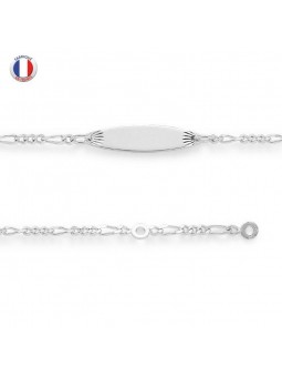 Gourmette bébé Argent...