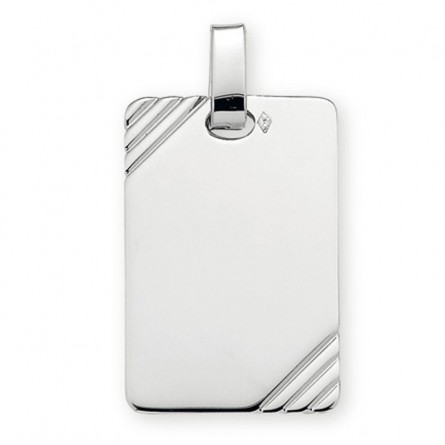 Médaille à personnaliser - Argent 925/1000 Médaille à personnaliser - Argent 925/1000