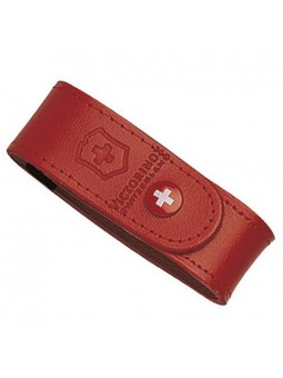 Etui couteau suisse - Cuir Rouge - 6 à 14 pièces