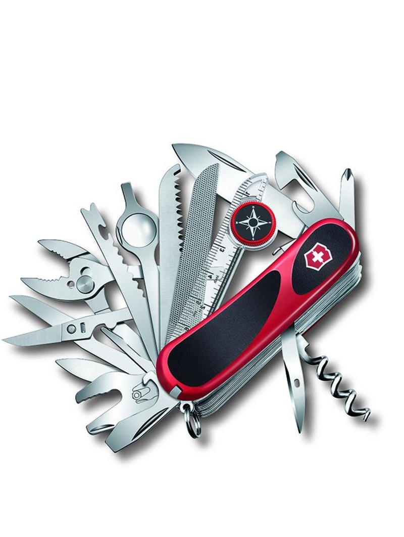 Couteau Suisse - VICTORINOX EVOGRIP - S54 rouge