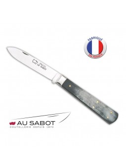 Couteau Le Pradel - AU SABOT - Manche corne AC 10,5 cm - Lame carbone