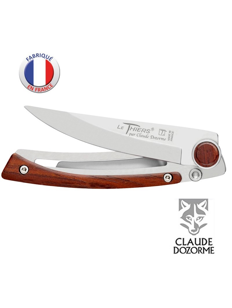  Couteau Liner Lock Laguiole - Claude Dozorme - Bois Vallernia