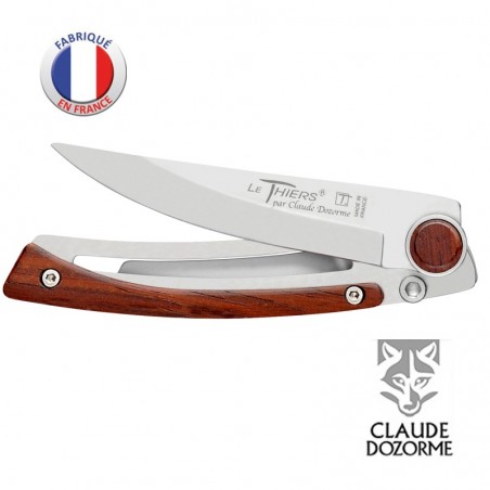  Couteau Liner Lock Laguiole - Claude Dozorme - Bois Vallernia