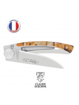 Couteau Liner Lock Le Thiers - Claude Dozorme - Corne de Bélier