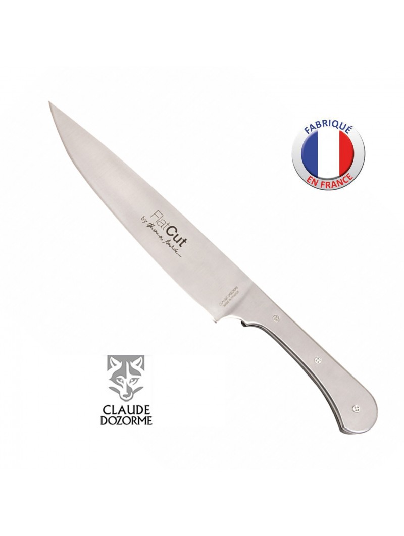 couteau du Chef Flatcut - Thomas Bastide - Claude Dorzorme