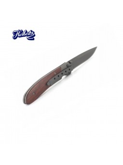 COUTEAU HERBERTZ PACCA/METAL 11CM INOX + CLIP