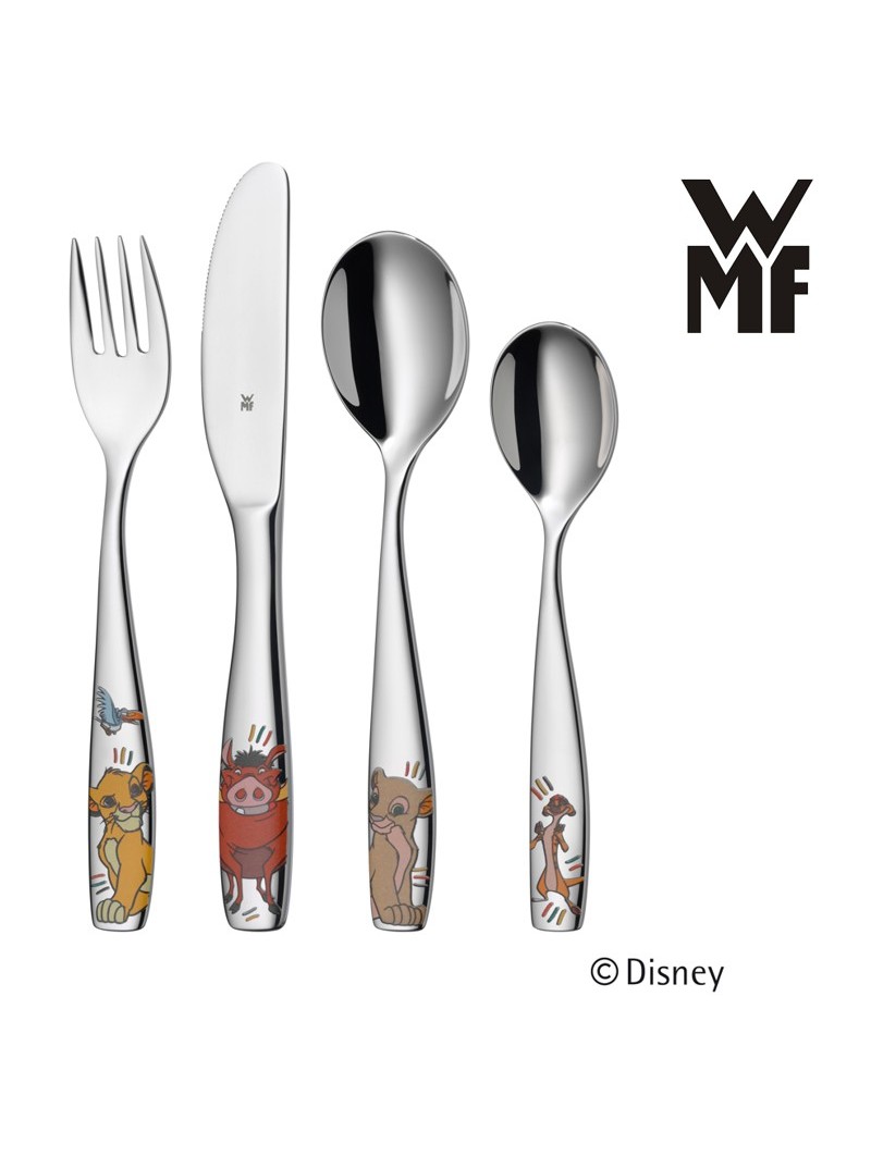 Coffret repas avec 4 couverts personnalisés Disney - Le Roi Lion