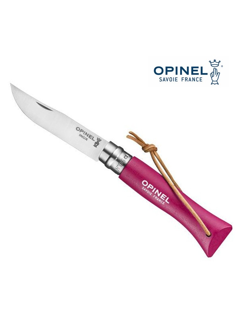 OPINEL N°6 framboise - Lien baroudeur