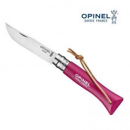 OPINEL N°6 framboise - Lien baroudeur