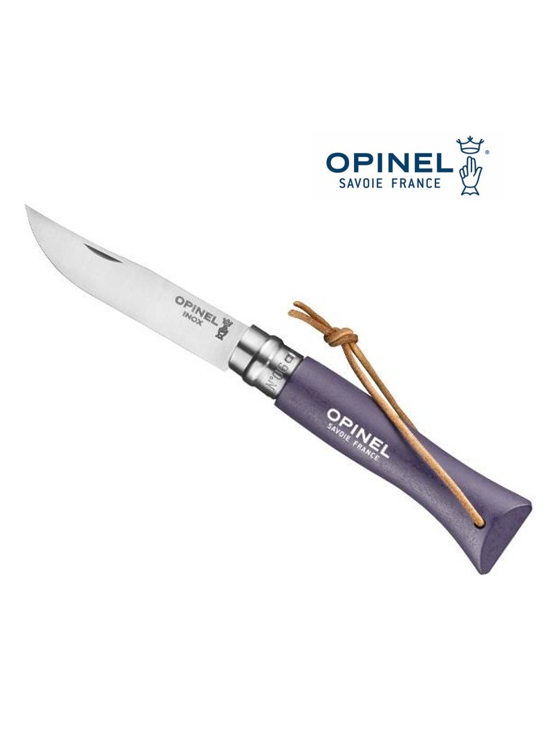 OPINEL N°6 violet gris - Lien baroudeur