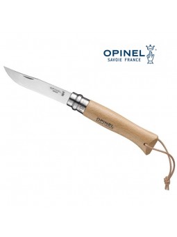 Opinel n°8 Hêtre - Lien...