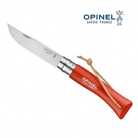 OPINEL N°7 orange - Lien baroudeur