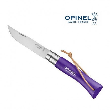 OPINEL N°7 violet - Lien baroudeur OPINEL N°7 violet - Lien baroudeur