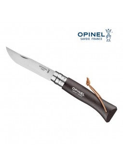 OPINEL N°7 noir brun - Lien baroudeur