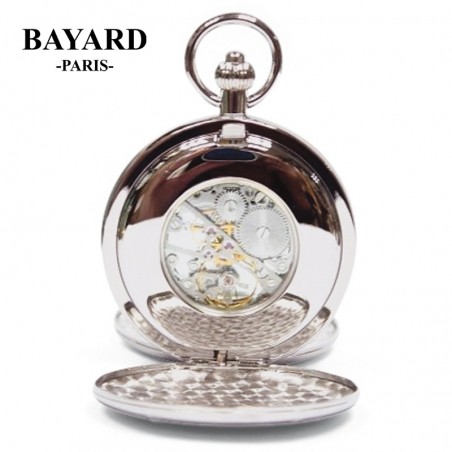 Montre de poche Bayard - Mouvement mécanique - Chiffres romains