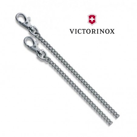 CHAINETTE VICTORINOX MAILLE NICKELEE 40CM